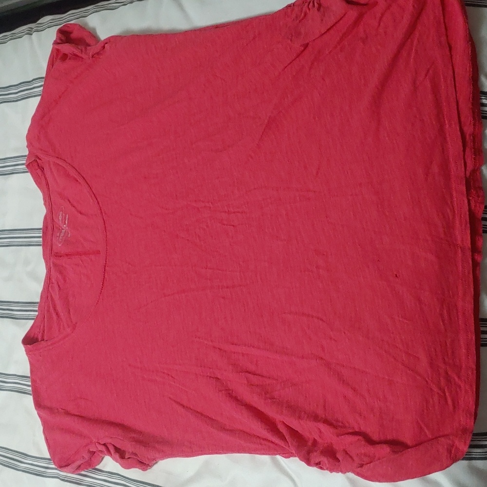 Maurices coral tee